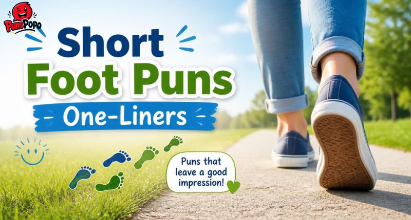 Short Foot Puns One-Liners