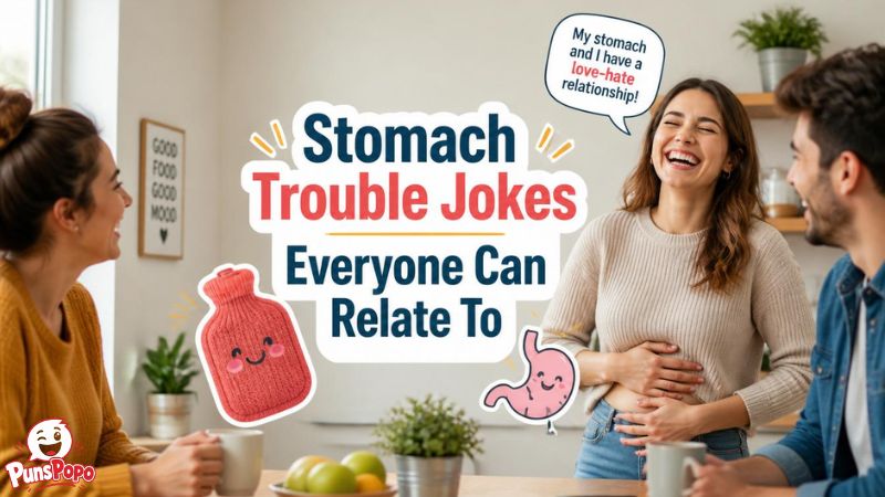 Stomach Trouble Jokes Everyone Can Relate To