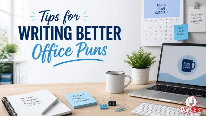 Tips for Writing Better Office Puns