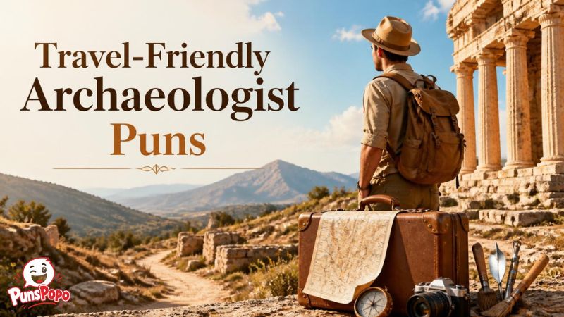 Travel-Friendly Archaeologist Puns