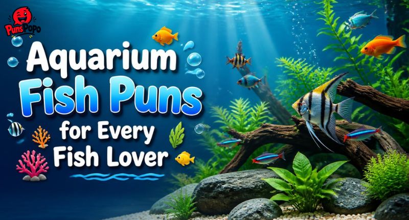 Aquarium Fish Puns for Every Fish Lover
