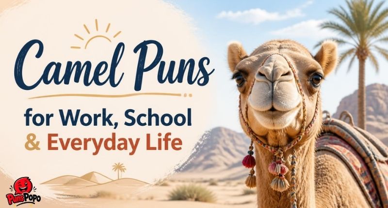 Camel Puns for Work, School & Everyday Life