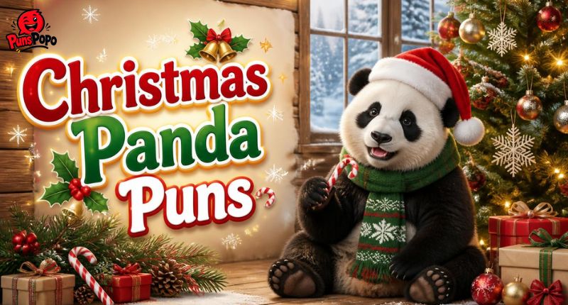 Christmas Panda Puns
