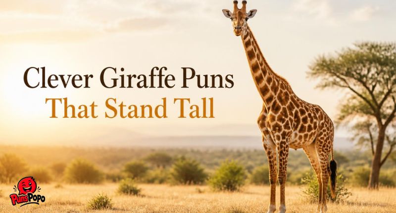 Clever Giraffe Puns That Stand Tall