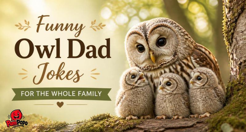 Funny Owl Dad Jokes for the Whole Family