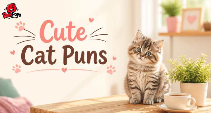 Cute Cat Puns