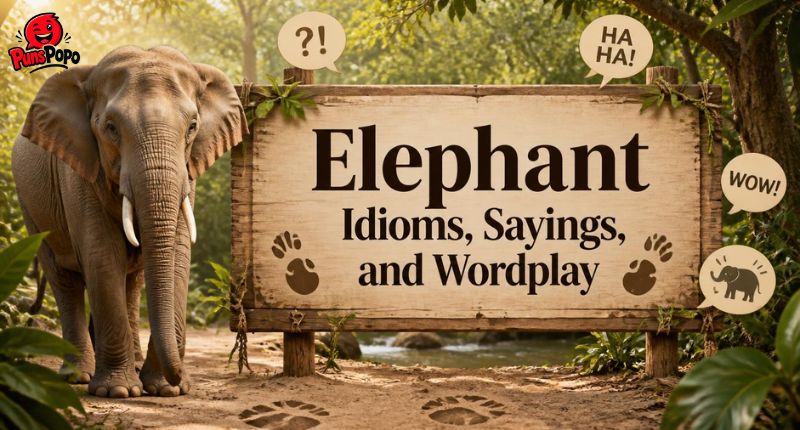 Elephant Idioms, Sayings, and Wordplay