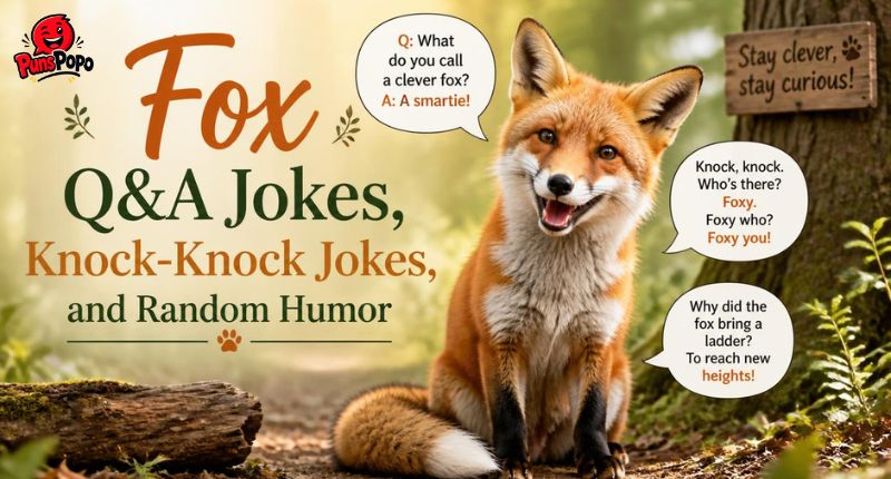 Fox Q&A Jokes, Knock-Knock Jokes, and Random Humor