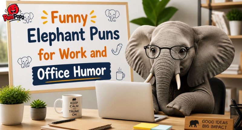 Funny Elephant Puns for Work and Office Humor