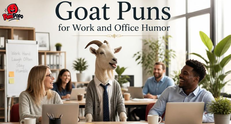Goat Puns for Work and Office Humor