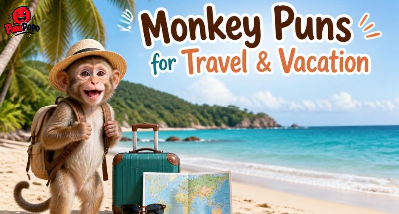 Monkey Puns for Travel & Vacation