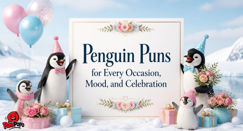 Penguin Puns for Every Occasion, Mood, and Celebration
