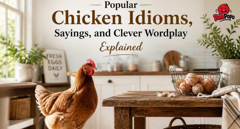 Popular Chicken Idioms, Sayings, and Clever Wordplay Explained