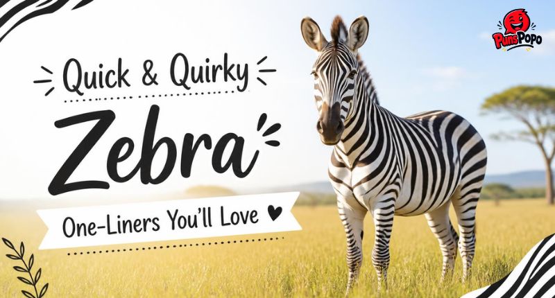 Quick & Quirky Zebra One-Liners You’ll Love