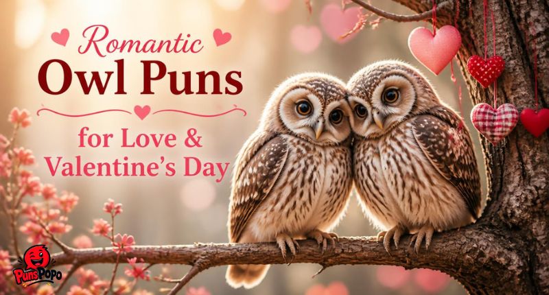 Romantic Owl Puns for Love & Valentine’s Day