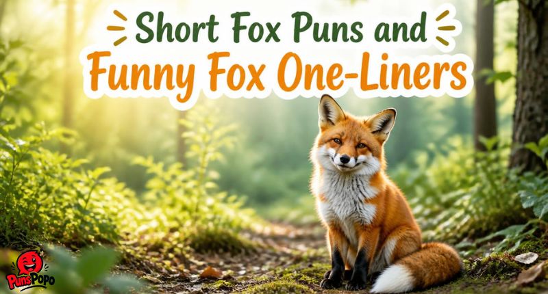 Short Fox Puns and Funny Fox One-Liners