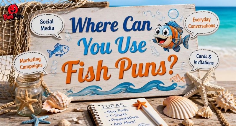 Where Can You Use Fish Puns?