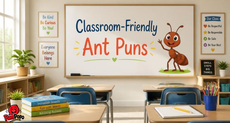 Classroom-Friendly Ant Puns