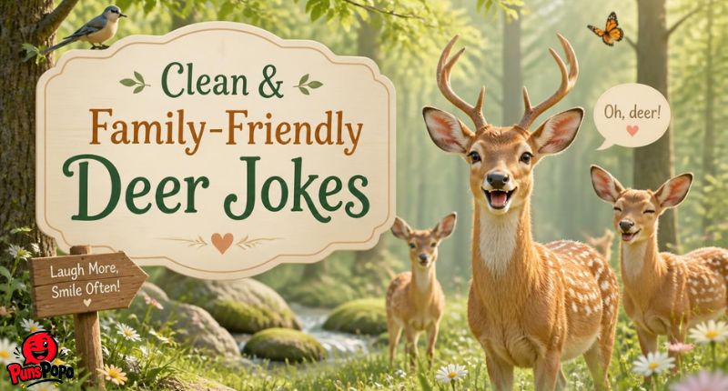 Clean & Family-Friendly Deer Jokes
