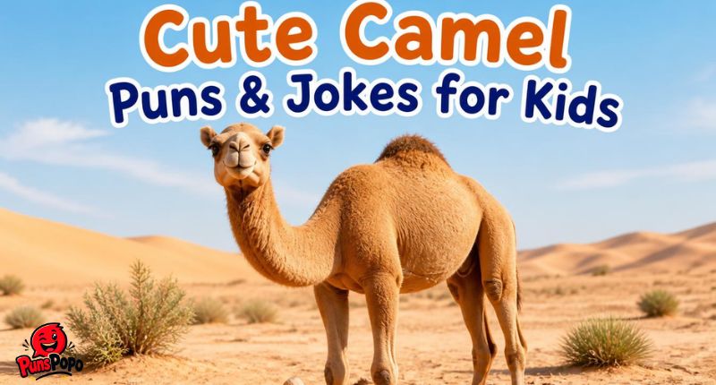 Cute Camel Puns & Jokes for Kids