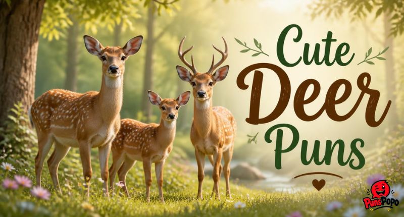 Cute Deer Puns
