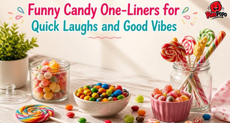 Funny Candy One-Liners for Quick Laughs and Good Vibes