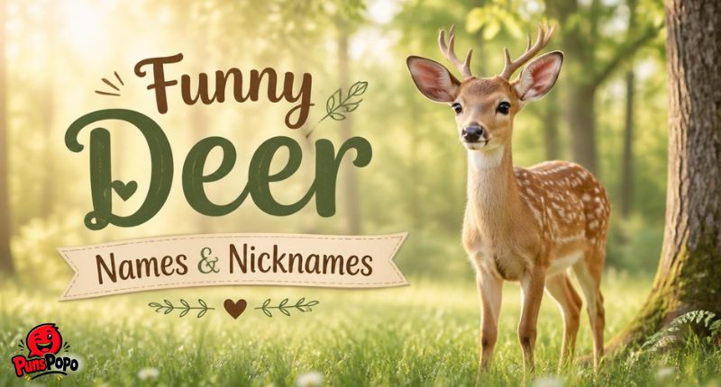 Funny Deer Names & Nicknames
