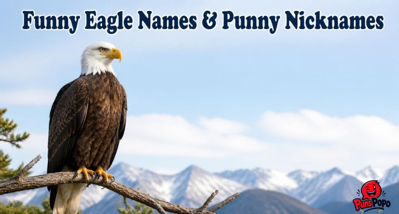 Funny Eagle Names & Punny Nicknames