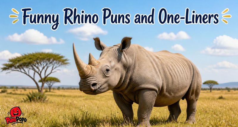 Funny Rhino Puns and One-Liners