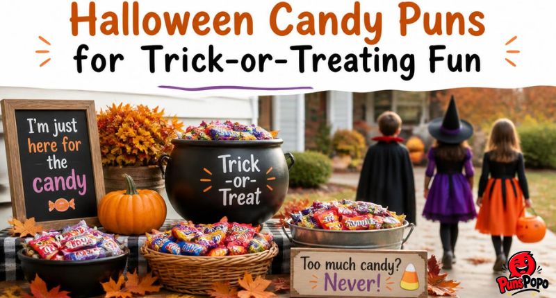 Halloween Candy Puns for Trick-or-Treating Fun