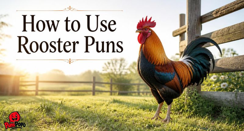 How to Use Rooster Puns