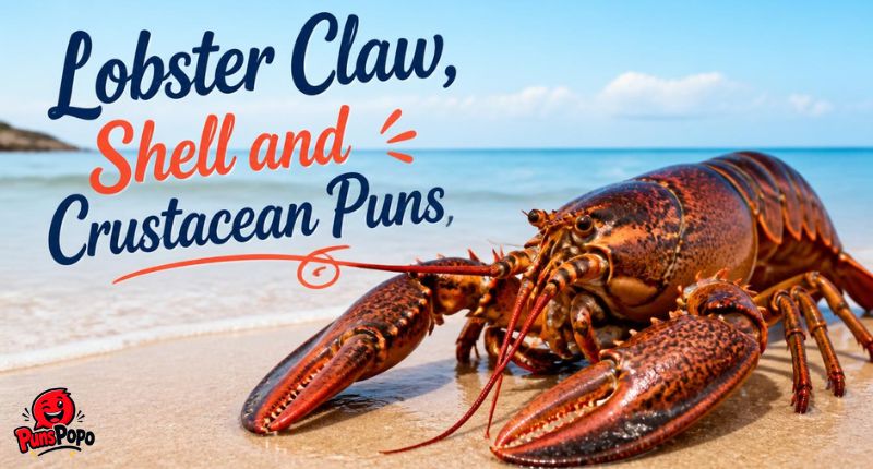 Lobster Claw, Shell and Crustacean Puns