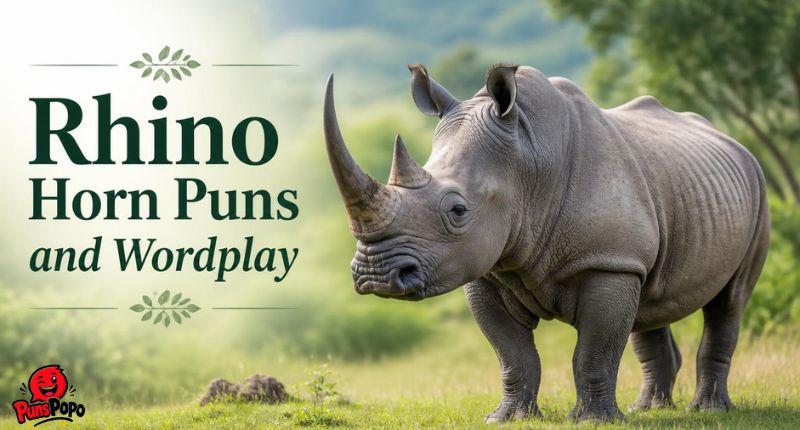 Rhino Horn Puns and Wordplay