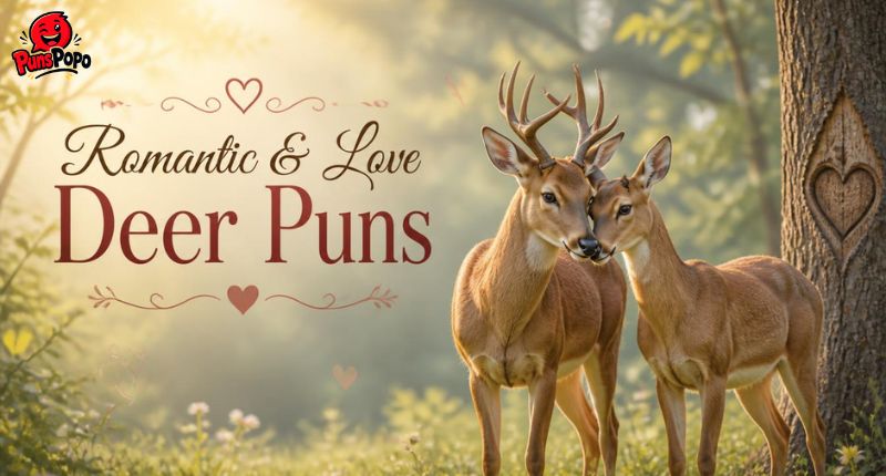 Romantic & Love Deer Puns