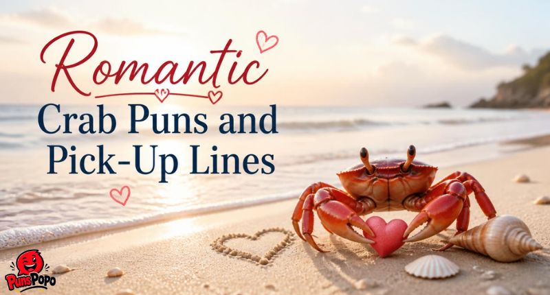 Romantic Crab Puns and Pick-Up Lines