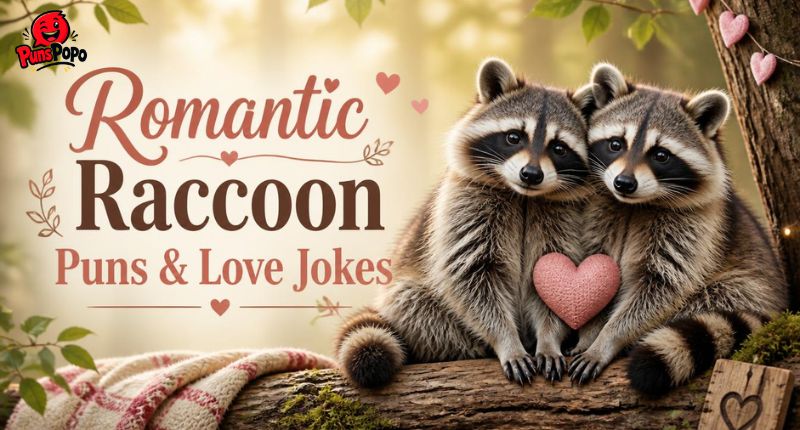 Romantic Raccoon Puns & Love Jokes