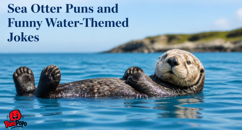 Sea Otter Puns and Funny Water-Themed Jokes