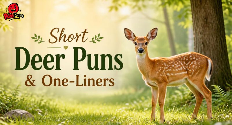 Short Deer Puns & One-Liners