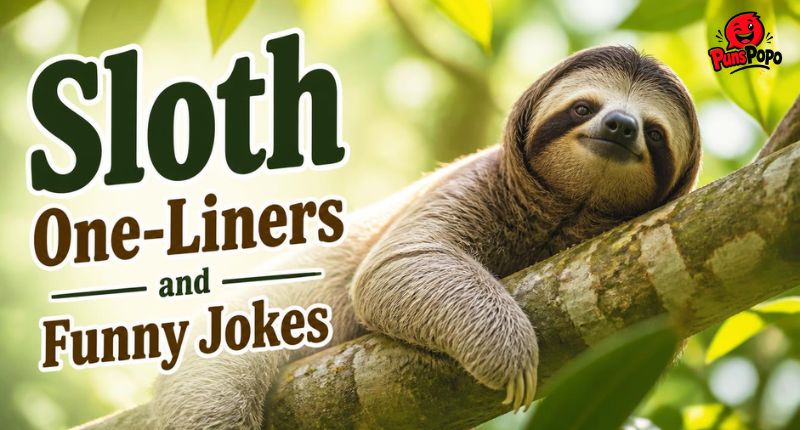 Sloth One-Liners and Funny Jokes