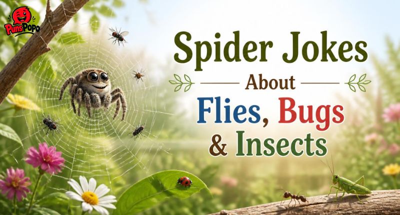 Spider Jokes About Flies, Bugs & Insects
