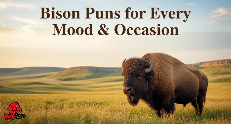 Bison Puns for Every Mood & Occasion