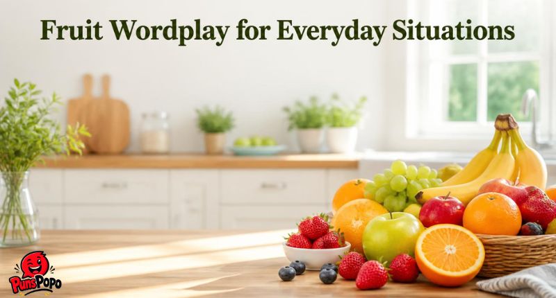 Fruit Wordplay for Everyday Situations