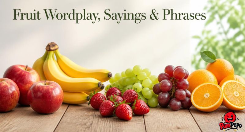 Fruit Wordplay, Sayings & Phrases