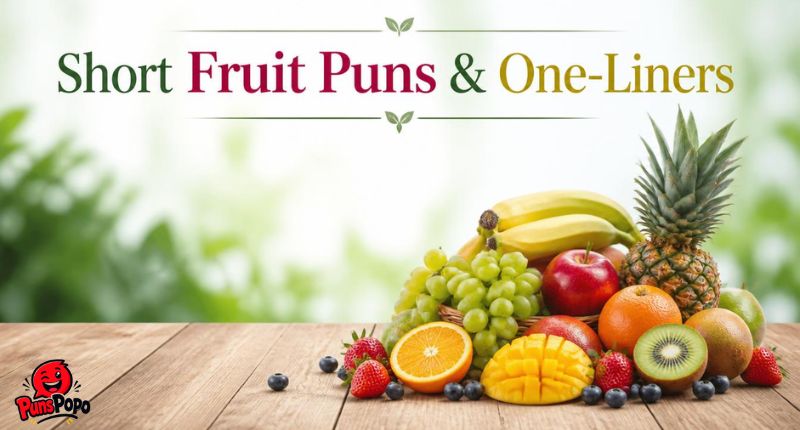 Short Fruit Puns & One-Liners