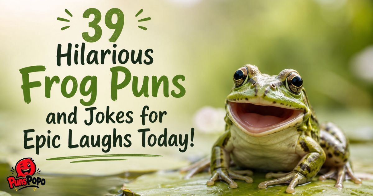 39 Hilarious Frog Puns and Jokes for Epic Laughs Today!
