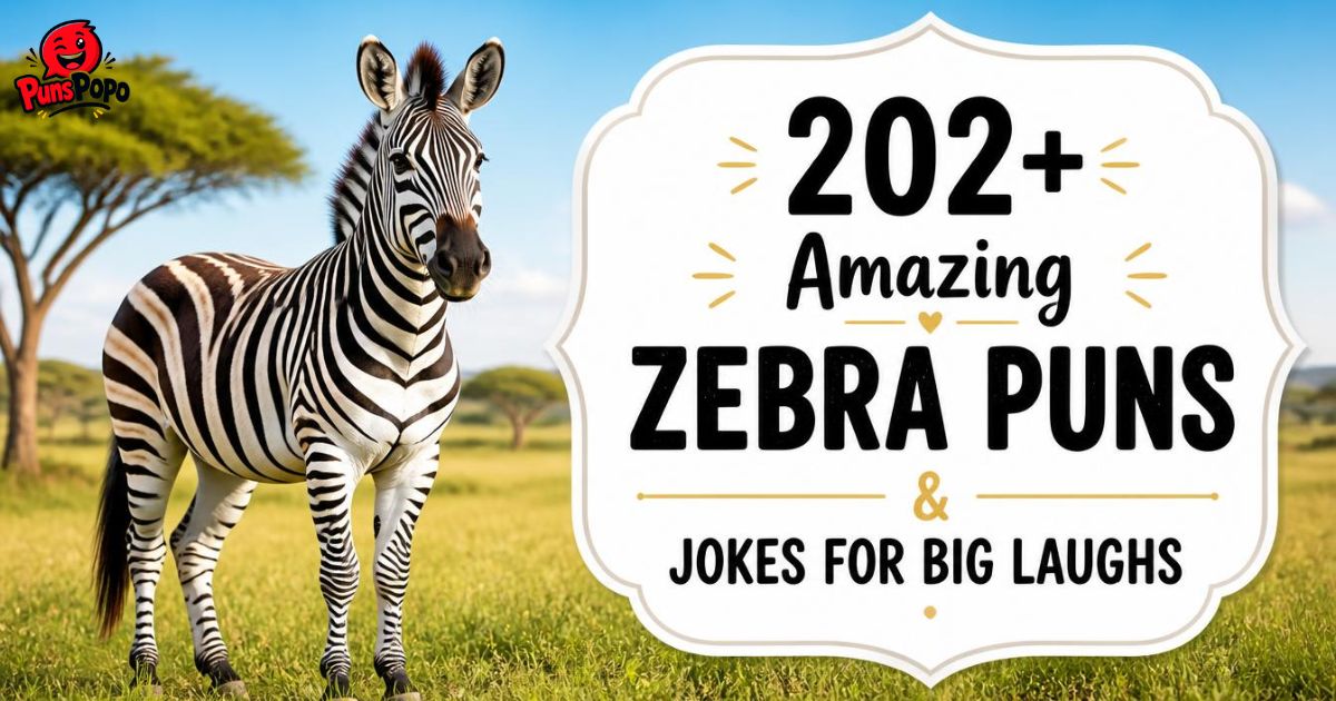 202+ Amazing Zebra Puns & Jokes for Big Laughs